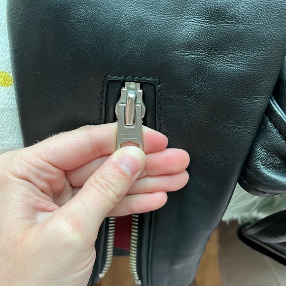 All Saints Balfern Black Leather Jacket size 00 - Picture 12 of 12